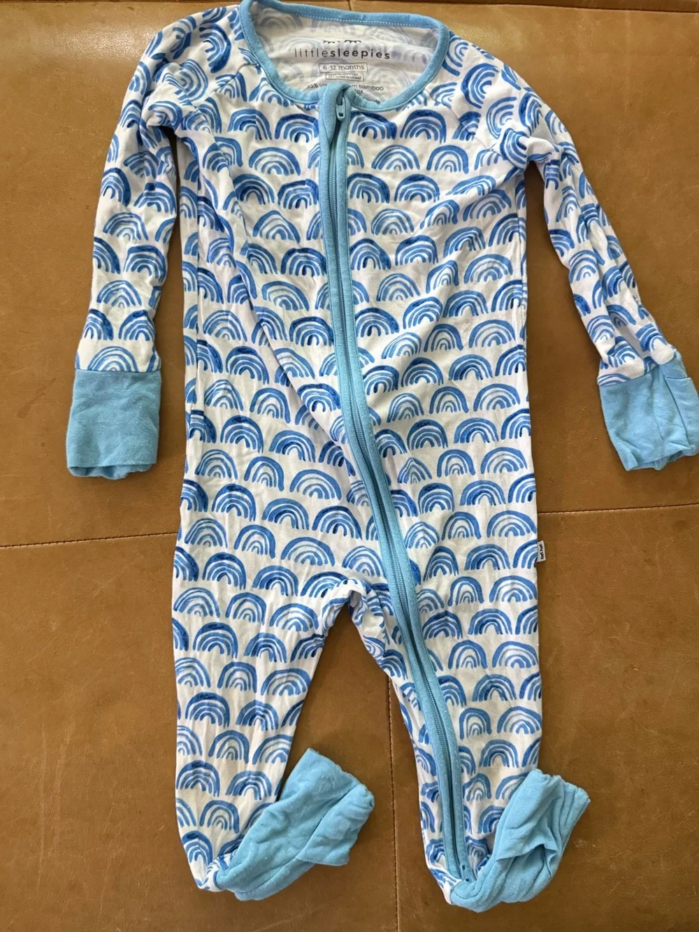 Little Sleepies Viscose Bamboo Footie 6-12M